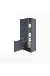Arges Dolap 3 Çekmeceli Tek Kapaklı 44x30x134 - S16M021V5A