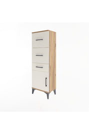 Arges Dolap 3 Çekmeceli Tek Kapaklı 44x30x134 - S16M021V7A