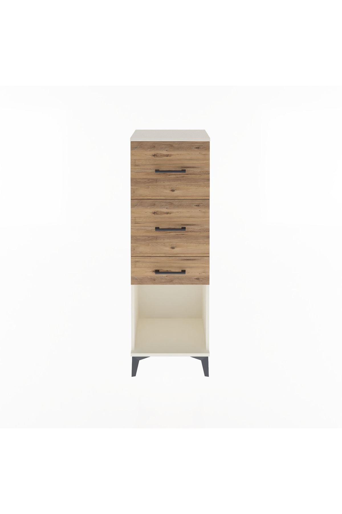 Arges Dolap 3 Çekmeceli 44x30x134 - S16M022V3A