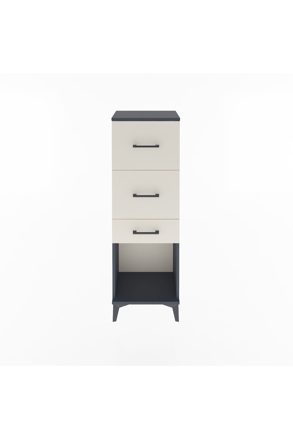 Arges Dolap 3 Çekmeceli 44x30x134 - S16M022V4A