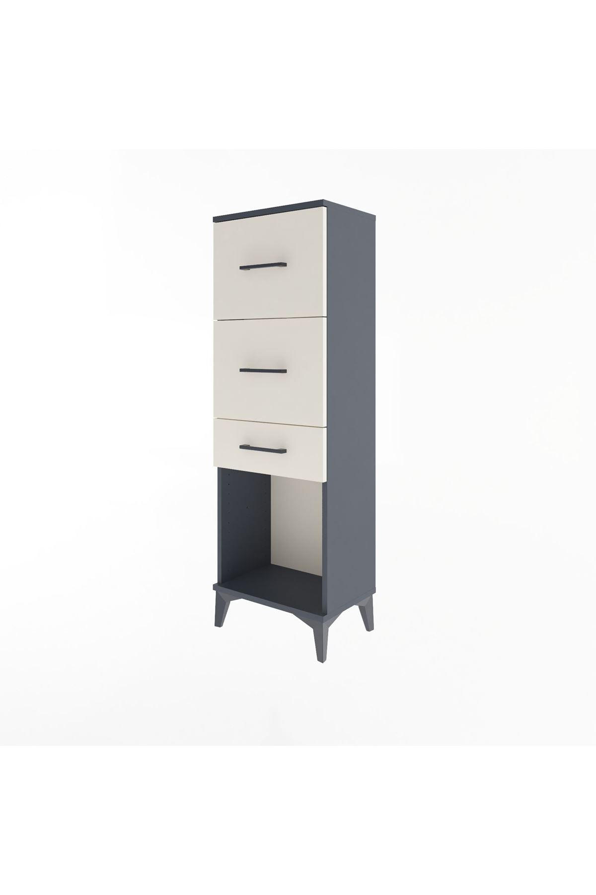 Arges Dolap 3 Çekmeceli 44x30x134 - S16M022V4A