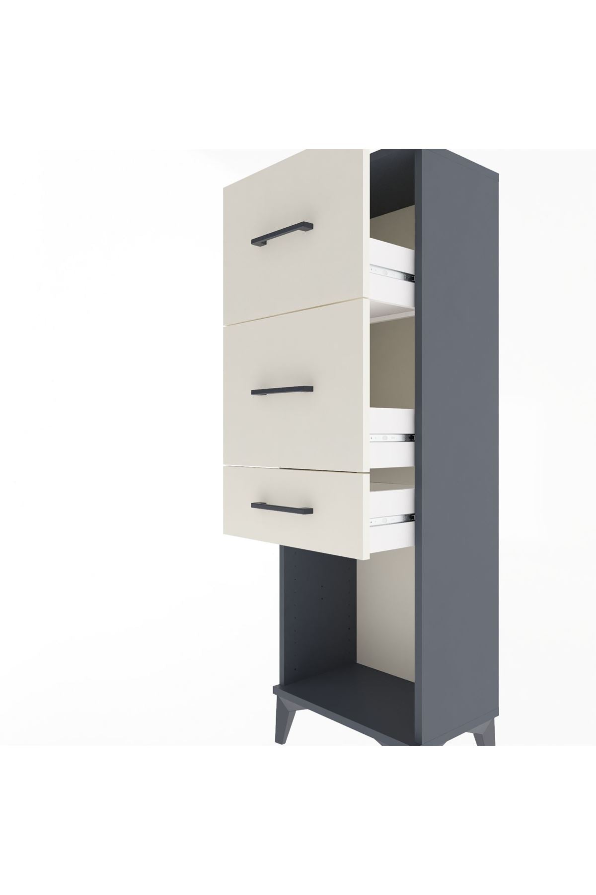 Arges Dolap 3 Çekmeceli 44x30x134 - S16M022V4A