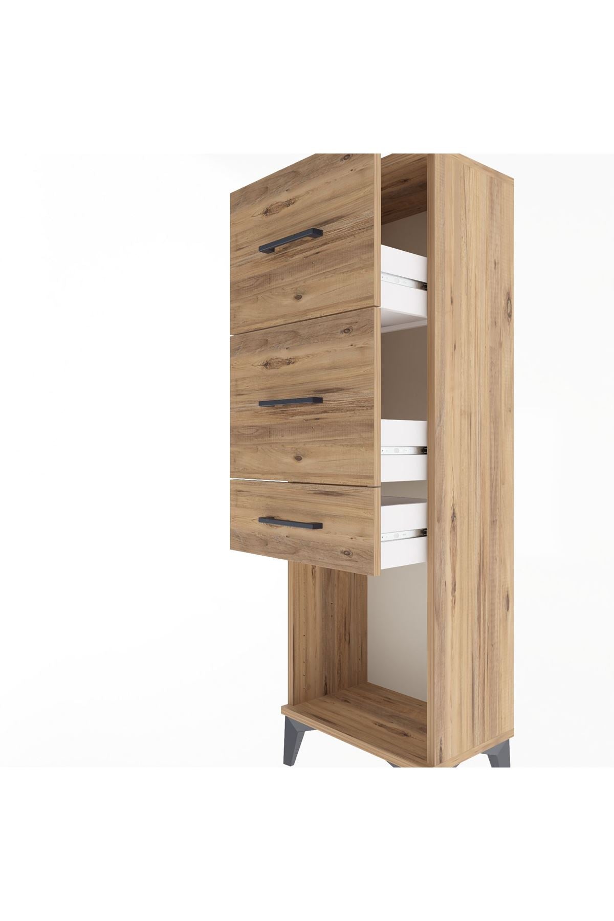 Arges Dolap 3 Çekmeceli 44x30x134 - S16M022V9A
