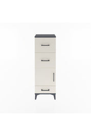 Arges Dolap Tek Raflı 3 Çekmeceli Tek Kapaklı 44x30x134 - S16M023V4A