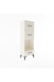 Arges Dolap Tek Raflı 3 Çekmeceli 44x30x134 - S16M024V1A
