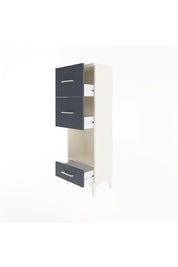 Arges Dolap Tek Raflı 3 Çekmeceli 44x30x134 - S16M024V2A