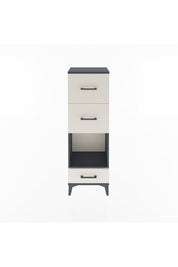 Arges Dolap Tek Raflı 3 Çekmeceli 44x30x134 - S16M024V4A