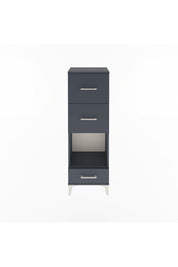 Arges Dolap Tek Raflı 3 Çekmeceli 44x30x134 - S16M024V5A