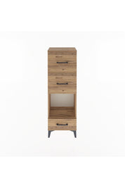 Arges Dolap Tek Raflı 3 Çekmeceli 44x30x134 - S16M024V9A