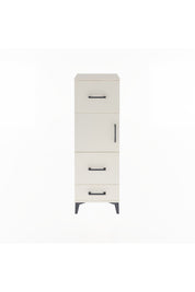 Arges Dolap Tek Raflı 3 Çekmeceli Tek Kapaklı 44x30x134 - S16M025V1A
