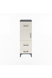Arges Dolap Tek Raflı 3 Çekmeceli Tek Kapaklı 44x30x134 - S16M025V4A