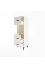 Arges Dolap Tek Raflı 3 Çekmeceli 44x30x134 - S16M026V1A