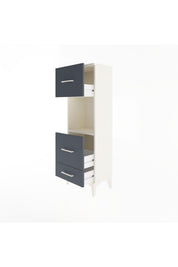 Arges Dolap Tek Raflı 3 Çekmeceli 44x30x134 - S16M026V2A