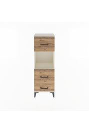 Arges Dolap Tek Raflı 3 Çekmeceli 44x30x134 - S16M026V3A