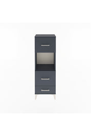 Arges Dolap Tek Raflı 3 Çekmeceli 44x30x134 - S16M026V5A