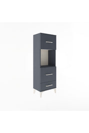 Arges Dolap Tek Raflı 3 Çekmeceli 44x30x134 - S16M026V5A