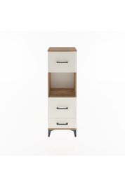 Arges Dolap Tek Raflı 3 Çekmeceli 44x30x134 - S16M026V7A