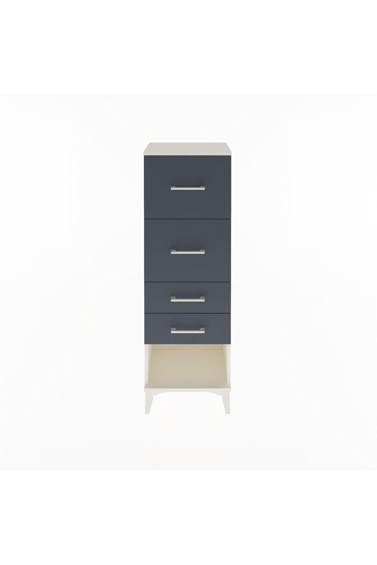 Arges Dolap 4 Çekmeceli 44x30x134 - S16M027V2A