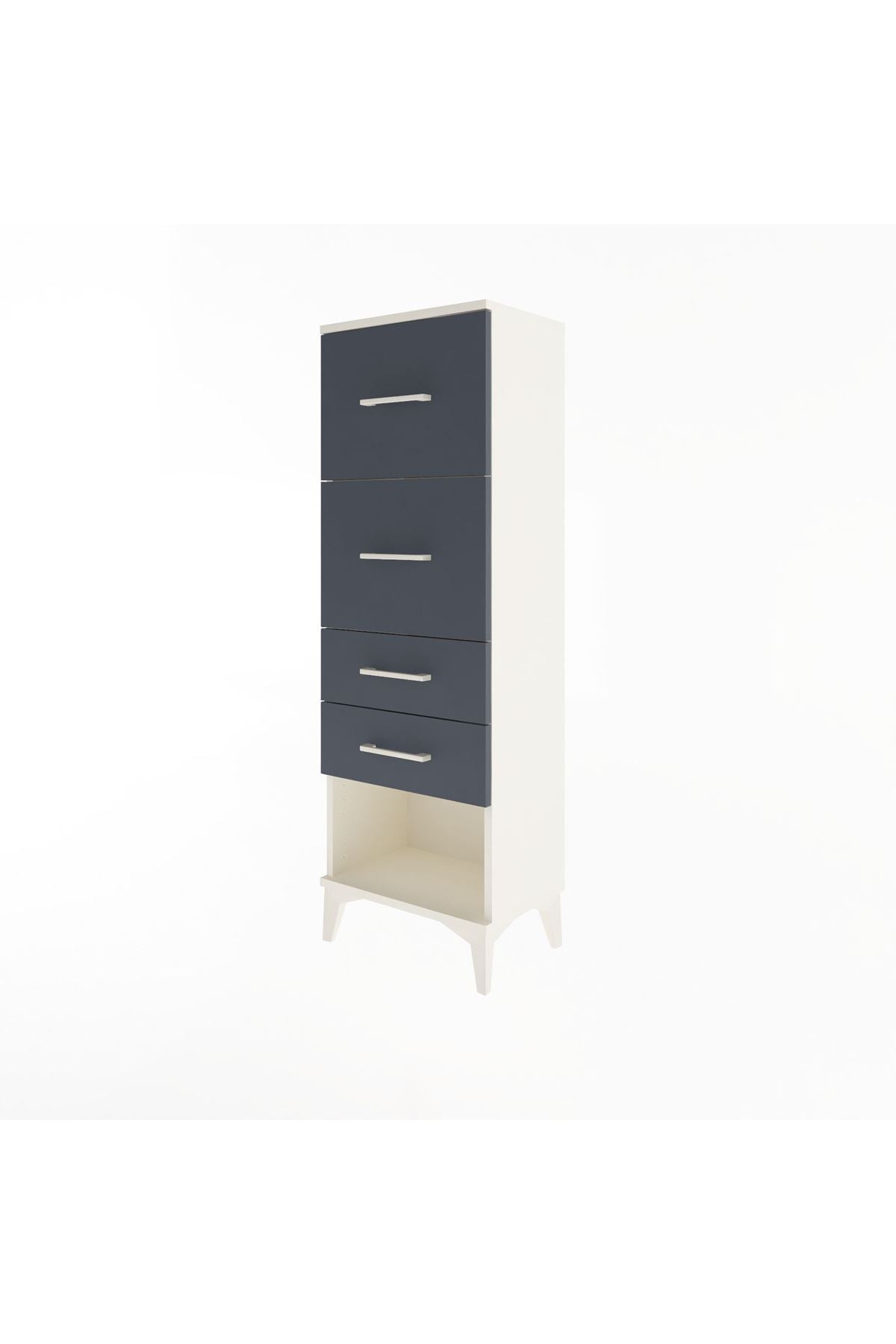 Arges Dolap 4 Çekmeceli 44x30x134 - S16M027V2A