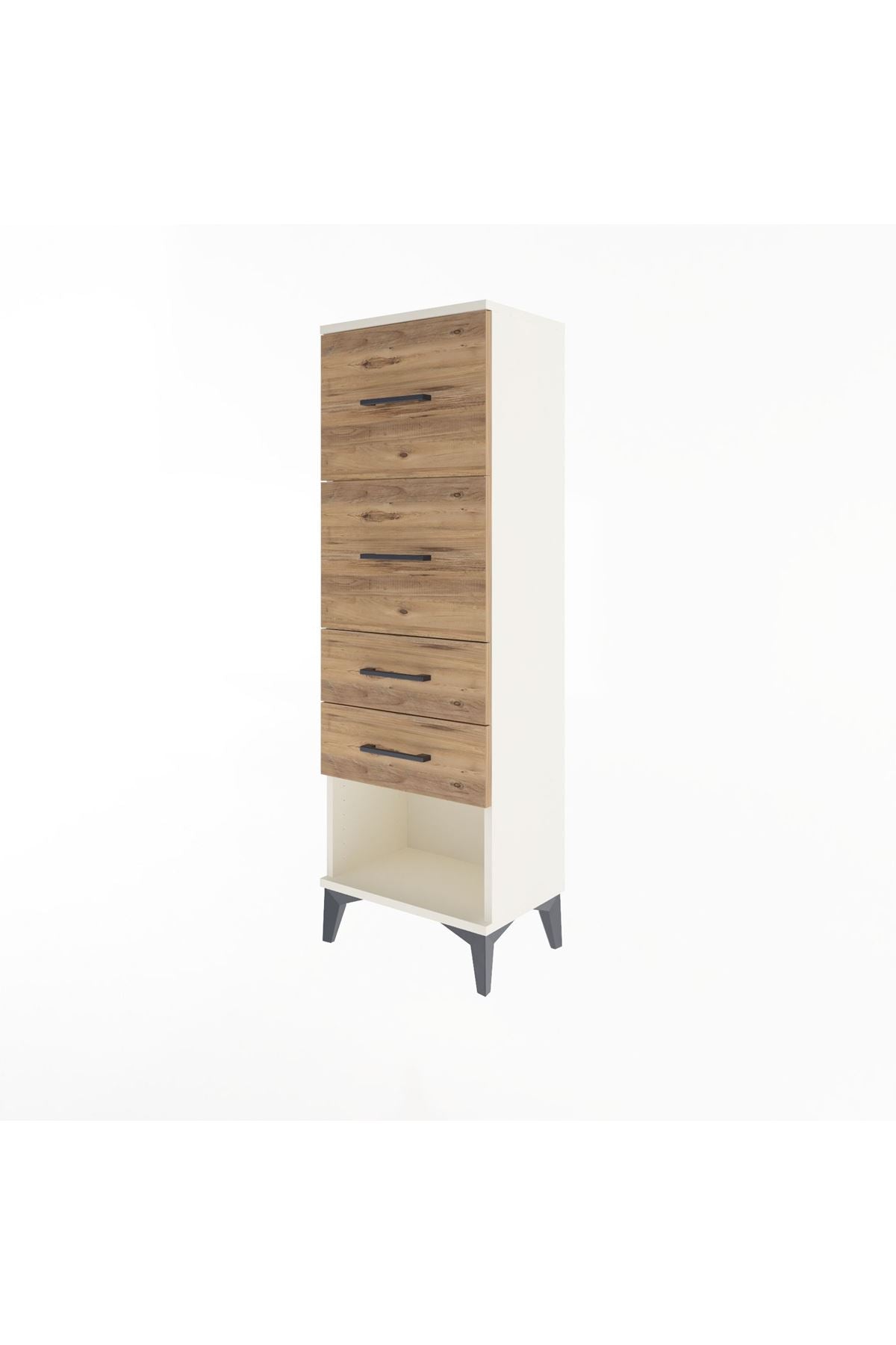 Arges Dolap 4 Çekmeceli 44x30x134 - S16M027V3A