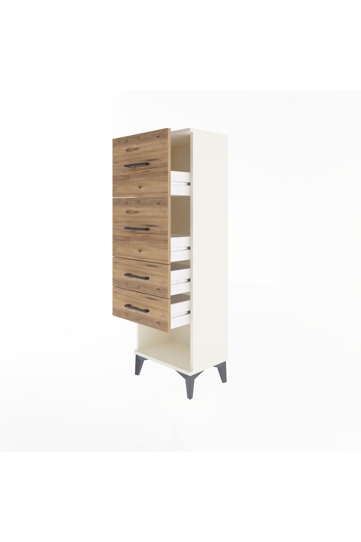 Arges Dolap 4 Çekmeceli 44x30x134 - S16M027V3A