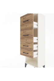 Arges Dolap 4 Çekmeceli 44x30x134 - S16M027V3A