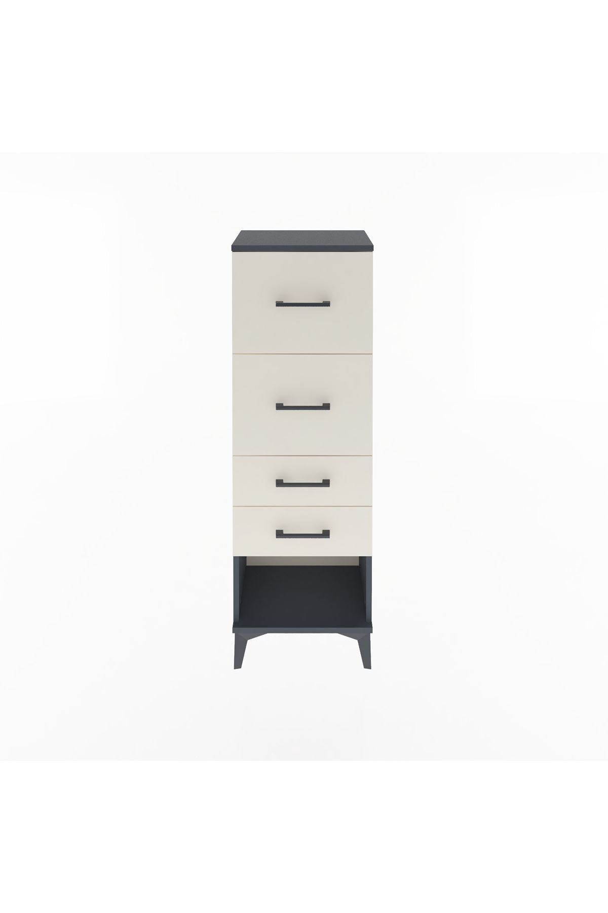 Arges Dolap 4 Çekmeceli 44x30x134 - S16M027V4A