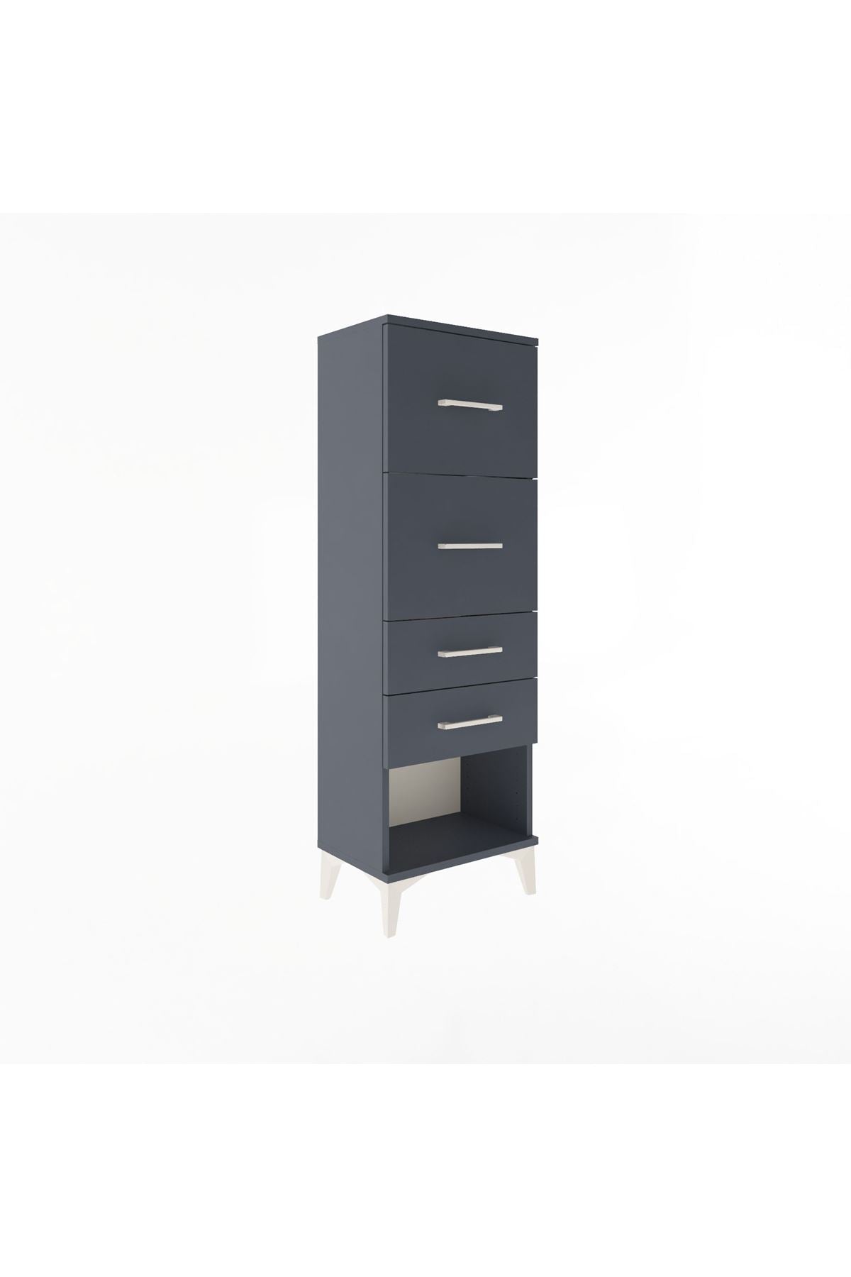 Arges Dolap 4 Çekmeceli 44x30x134 - S16M027V5A