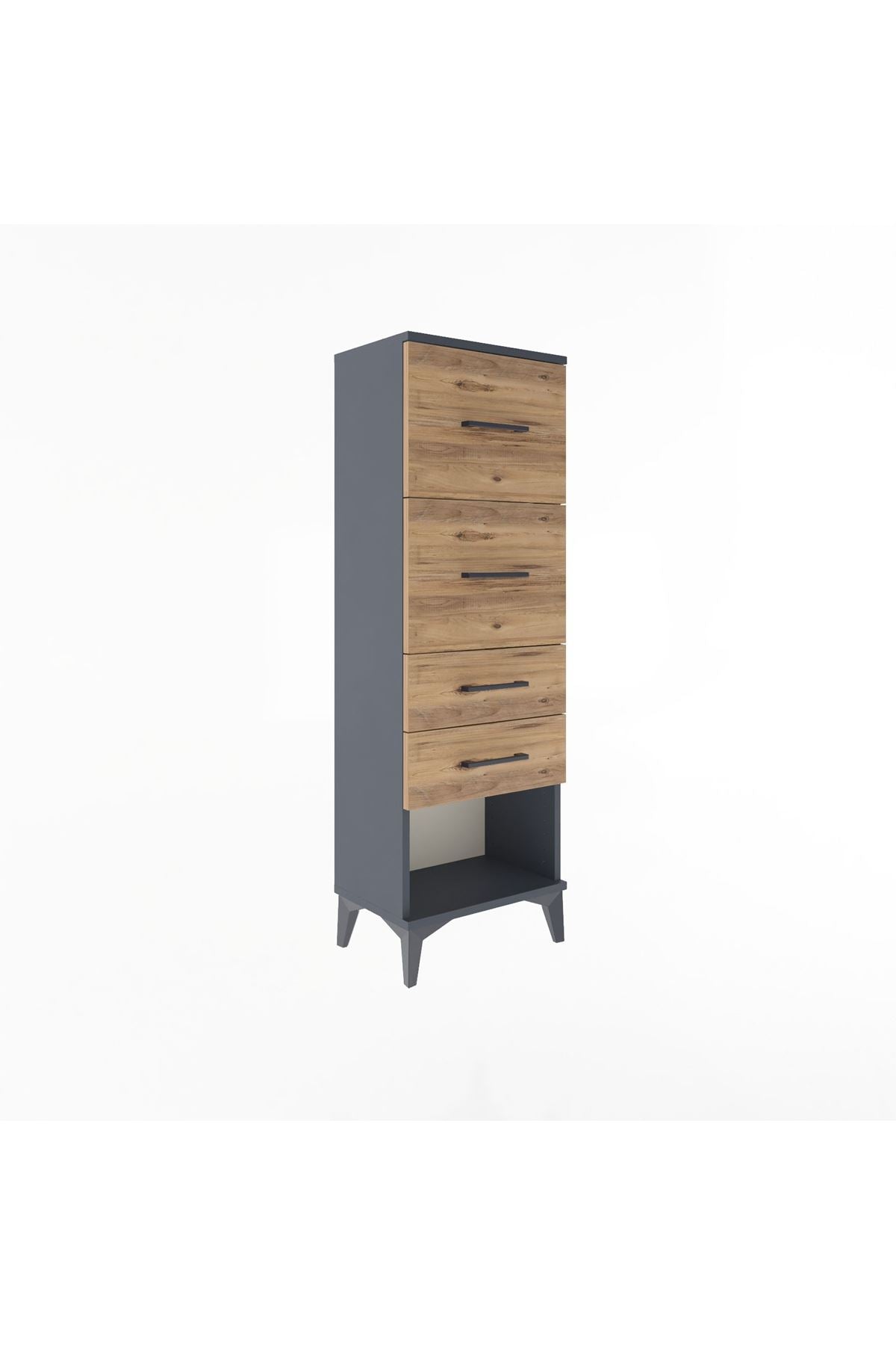 Arges Dolap 4 Çekmeceli 44x30x134 - S16M027V6A
