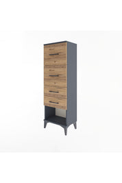 Arges Dolap 4 Çekmeceli 44x30x134 - S16M027V6A
