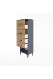 Arges Dolap 4 Çekmeceli 44x30x134 - S16M027V6A