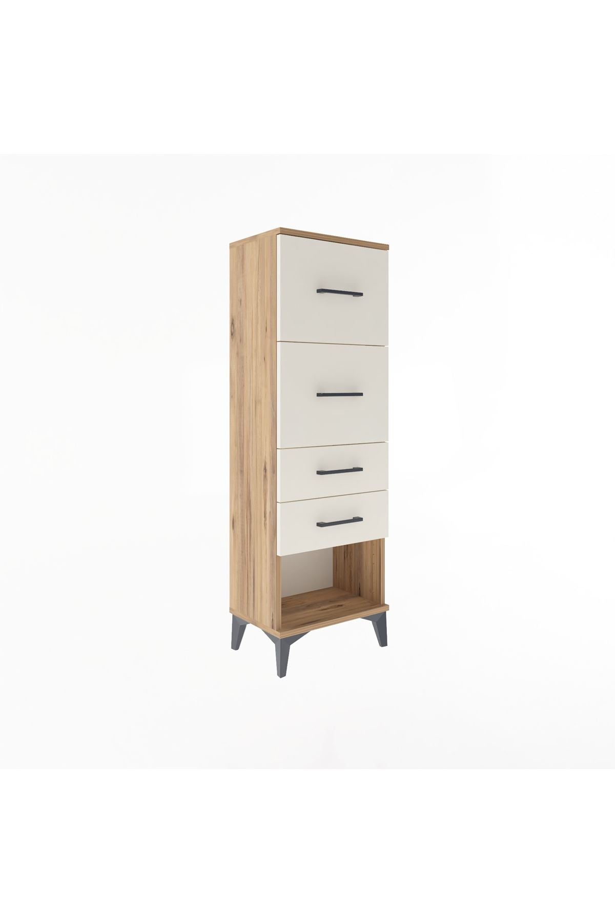 Arges Dolap 4 Çekmeceli 44x30x134 - S16M027V7A