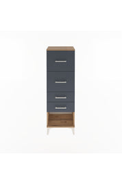Arges Dolap 4 Çekmeceli 44x30x134 - S16M027V8A