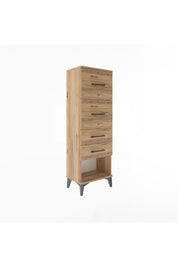 Arges Dolap 4 Çekmeceli 44x30x134 - S16M027V9A