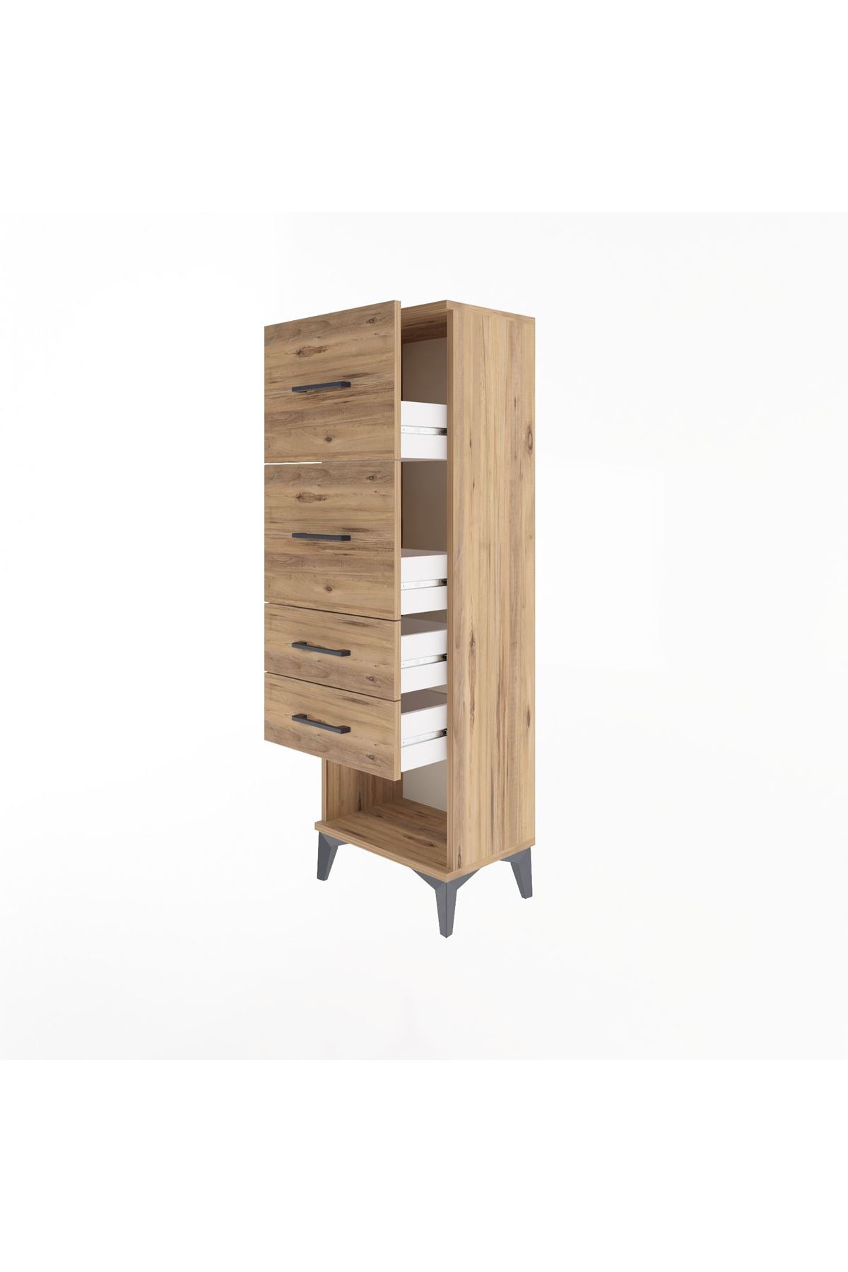 Arges Dolap 4 Çekmeceli 44x30x134 - S16M027V9A