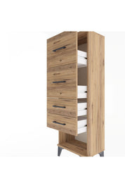 Arges Dolap 4 Çekmeceli 44x30x134 - S16M027V9A