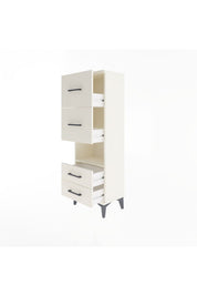 Arges Dolap Tek Raflı 4 Çekmeceli 44x30x134 - S16M028V1A