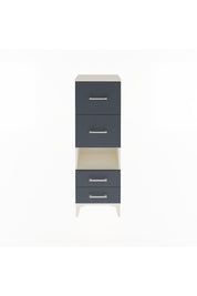Arges Dolap Tek Raflı 4 Çekmeceli 44x30x134 - S16M028V2A