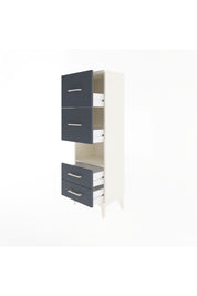 Arges Dolap Tek Raflı 4 Çekmeceli 44x30x134 - S16M028V2A