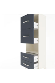 Arges Dolap Tek Raflı 4 Çekmeceli 44x30x134 - S16M028V2A