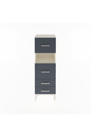 Arges Dolap Tek Raflı 4 Çekmeceli 44x30x134 - S16M029V2A