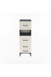 Arges Dolap Tek Raflı 4 Çekmeceli 44x30x134 - S16M029V4A