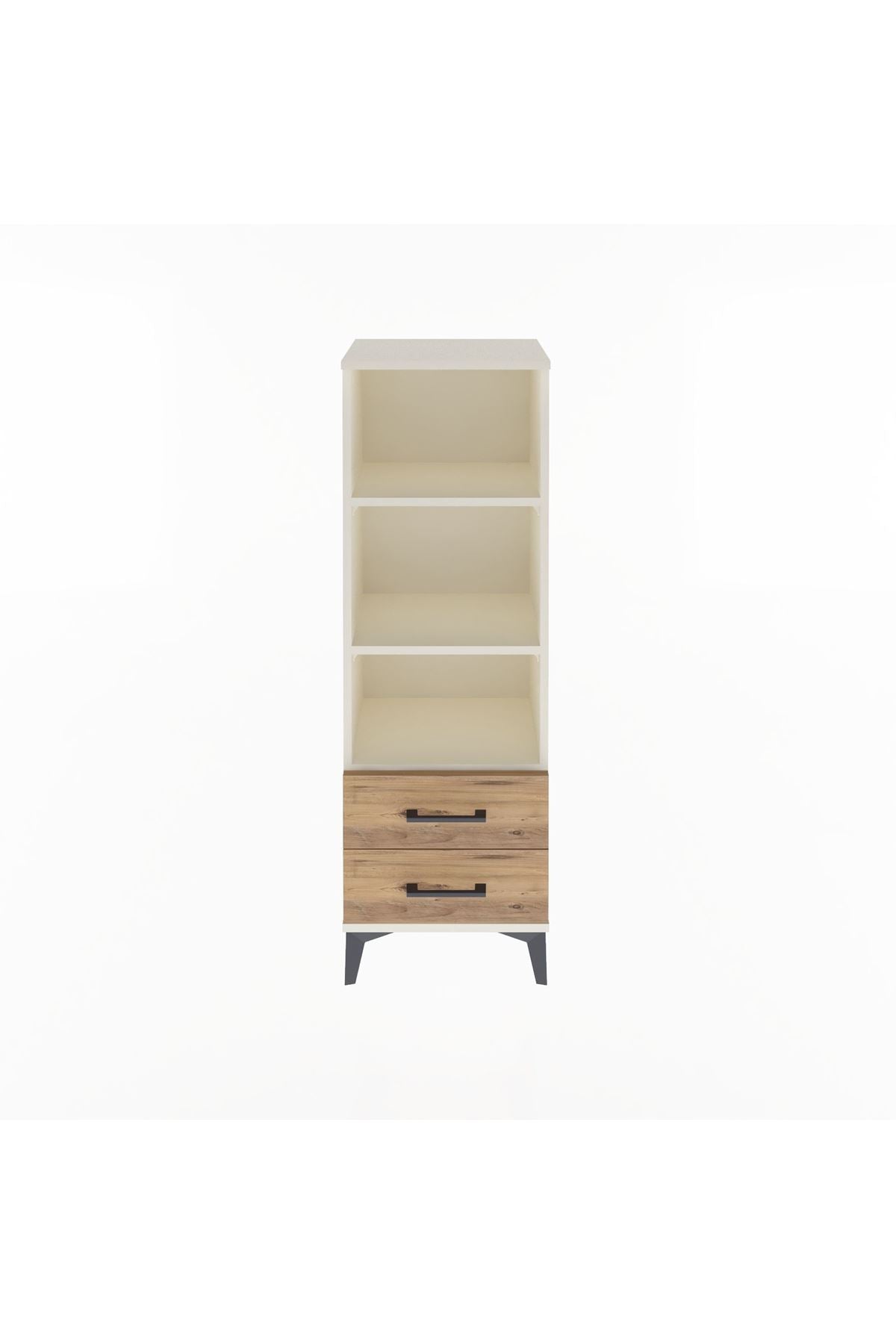 Arges Dolap 3 Raflı 2 Çekmeceli 44x30x134 - S16M031V3A