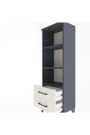Arges Dolap 3 Raflı 2 Çekmeceli 44x30x134 - S16M031V4A