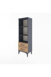 Arges Dolap 3 Raflı 2 Çekmeceli 44x30x134 - S16M031V6A