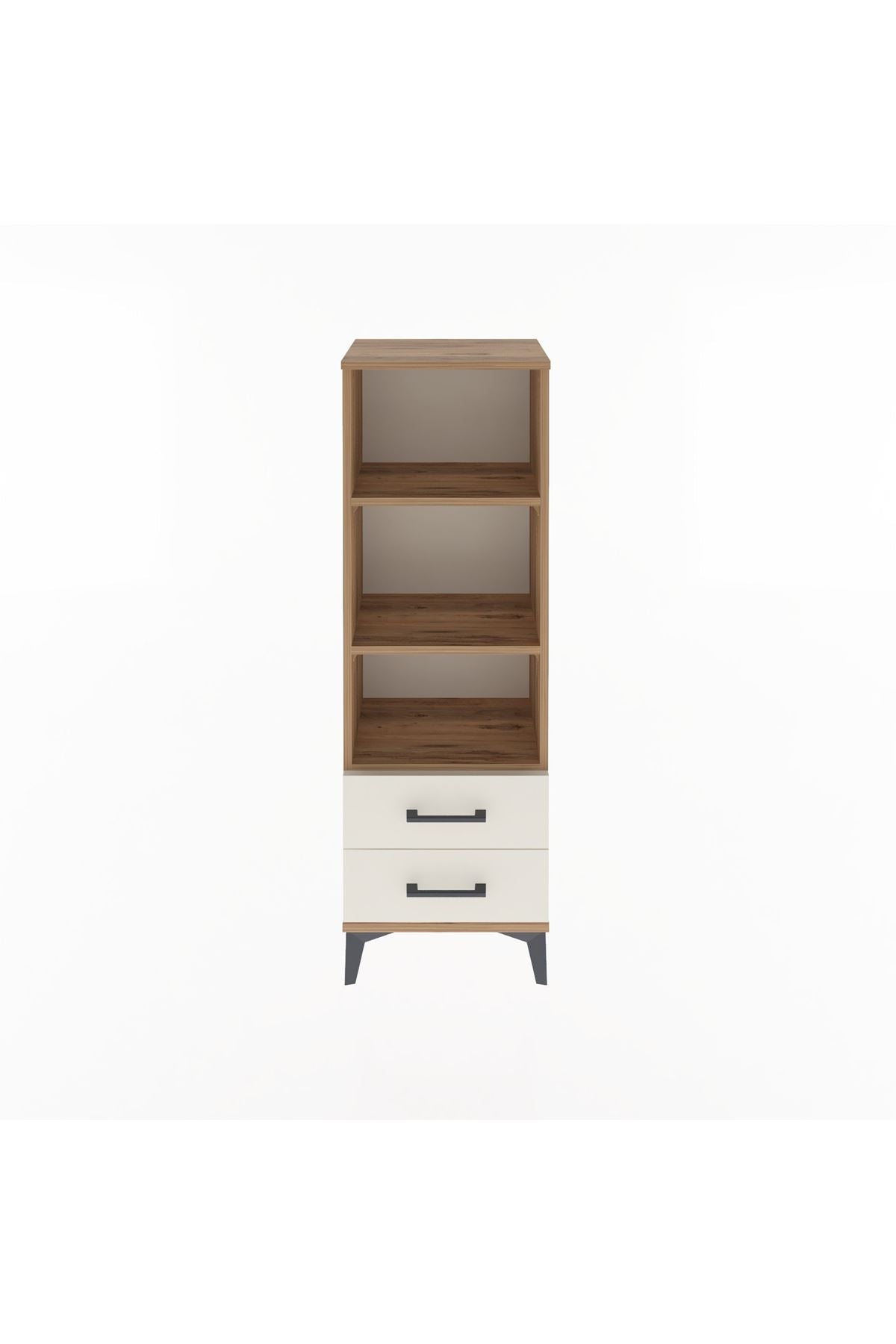 Arges Dolap 3 Raflı 2 Çekmeceli 44x30x134 - S16M031V7A