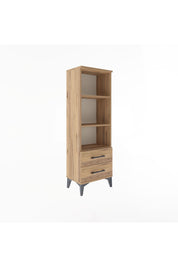 Arges Dolap 3 Raflı 2 Çekmeceli 44x30x134 - S16M031V9A