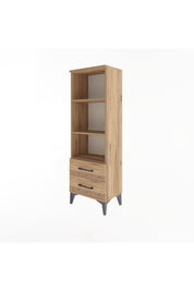 Arges Dolap 3 Raflı 2 Çekmeceli 44x30x134 - S16M031V9A