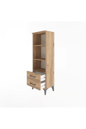 Arges Dolap 3 Raflı 2 Çekmeceli 44x30x134 - S16M031V9A
