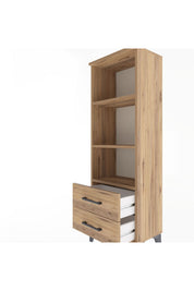 Arges Dolap 3 Raflı 2 Çekmeceli 44x30x134 - S16M031V9A